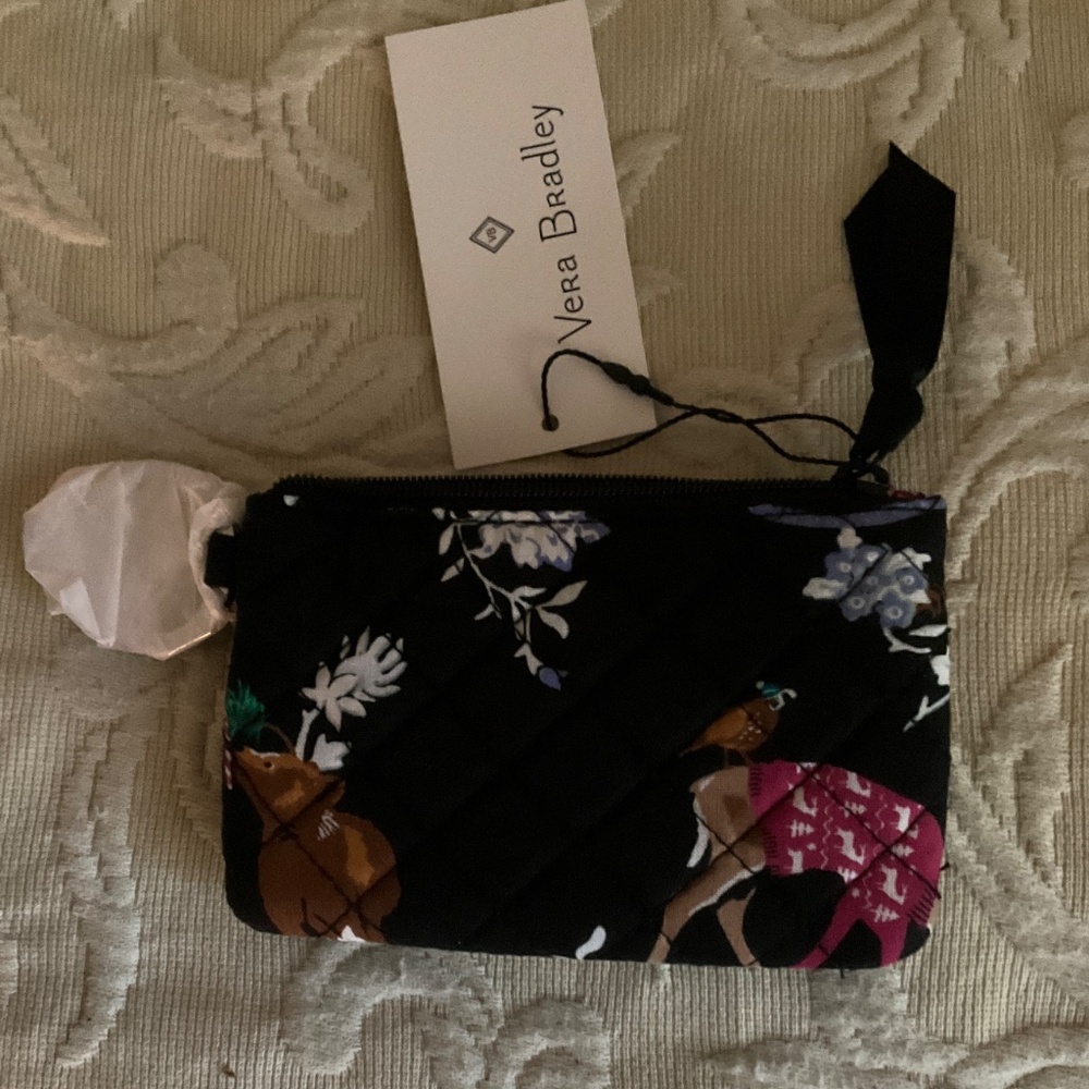 Vera Bradley Zip ID Case - Merry Mischief - NWT